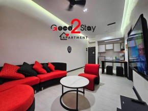 Good2Stay Apartment 2-4pax l 1R1B l 1 Parking l Coway Water l Unifi l Swimming Pool
